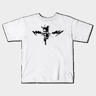 Harpy minimal silhouette white Kids T-Shirt